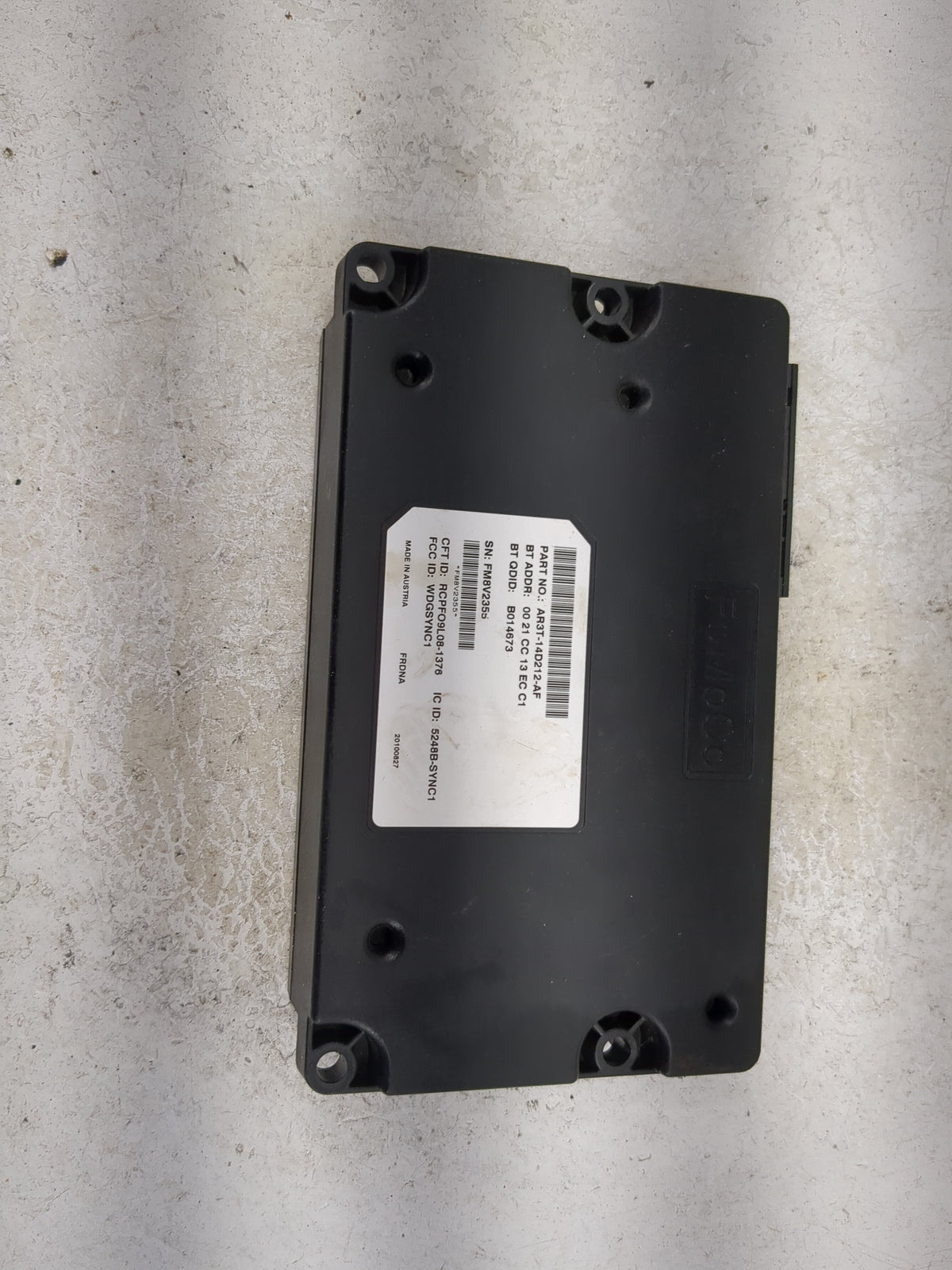 2011-2011 Ford Fiesta Communication Control Module - Oemusedautoparts1.com