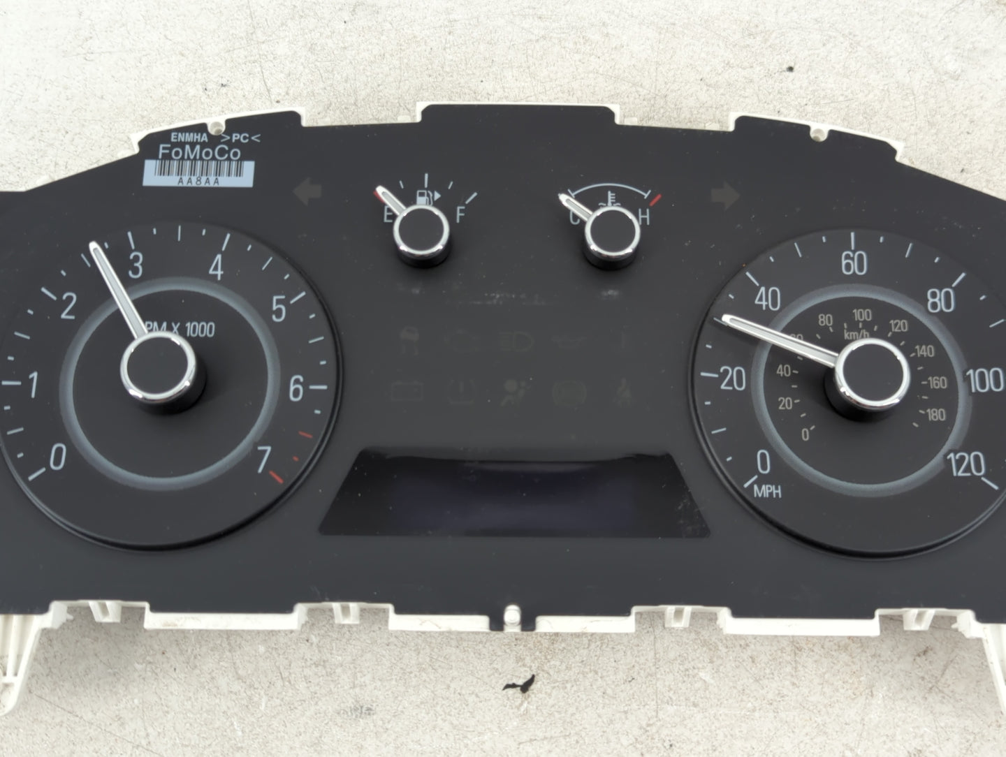 2010 Ford Flex Instrument Cluster Speedometer Gauges Miles:96K Fits OEM Used Auto Parts - Oemusedautoparts1.com