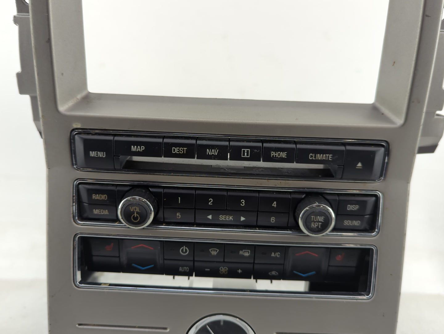 2010-2012 Ford Flex Radio Control Panel 1392016 - Oemusedautoparts1.com