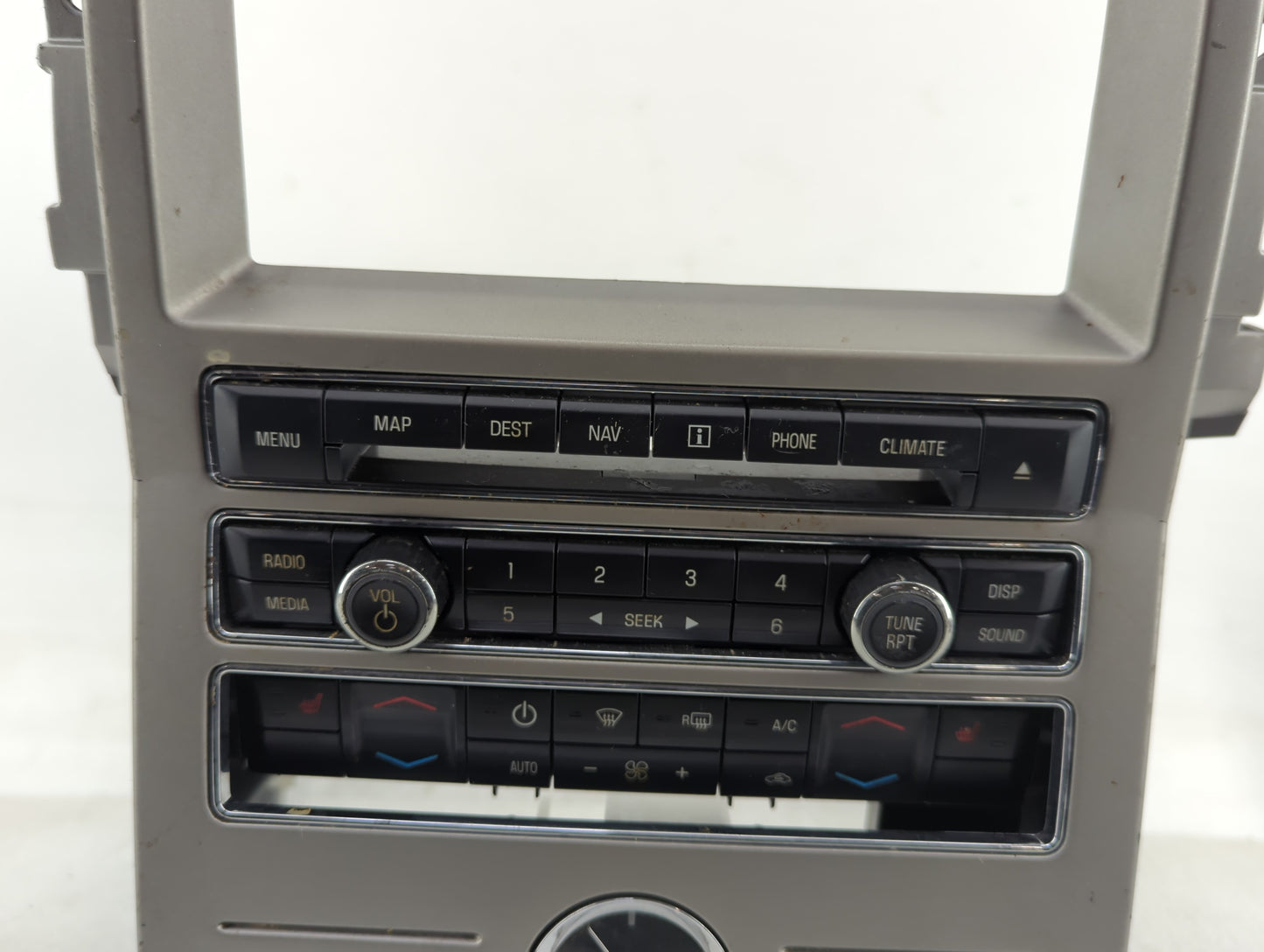 2010-2012 Ford Flex Radio Control Panel 1392016 - Oemusedautoparts1.com