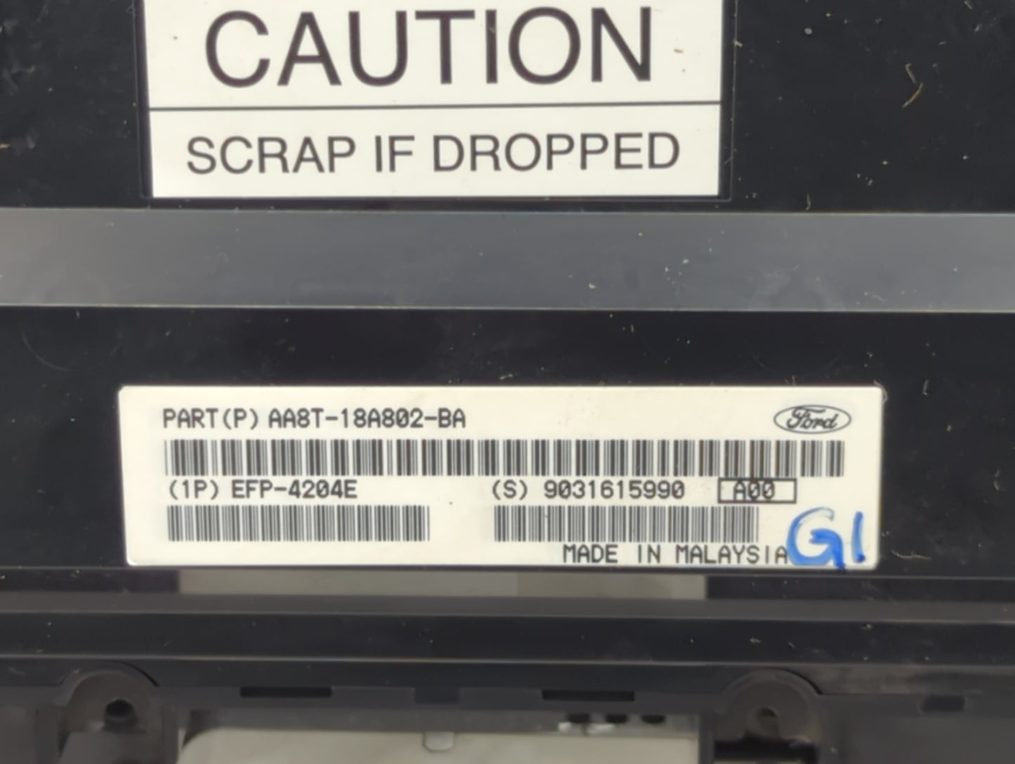 2010-2012 Ford Flex Radio Control Panel 1392016 - Oemusedautoparts1.com