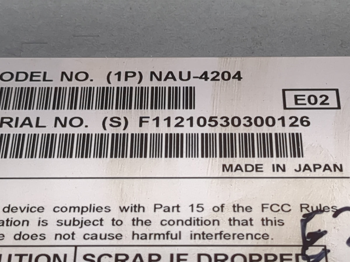 2010 Ford Flex Radio AM FM Cd Player Receiver Replacement P/N:NAU-4204 Fits OEM Used Auto Parts - Oemusedautoparts1.com