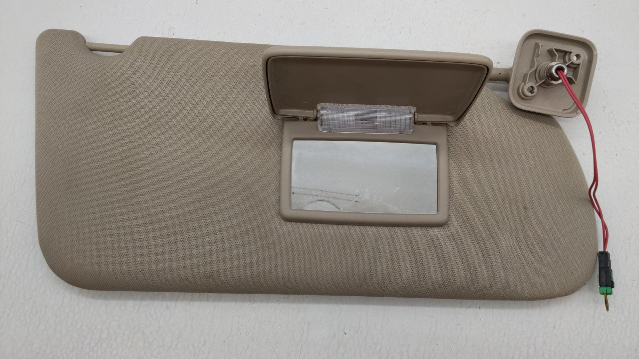 2009-2012 Ford Flex Sun Visor Shade Replacement Passenger Right Mirror Fits Fits 2009 2010 2011 2012 OEM Used Auto Parts - O