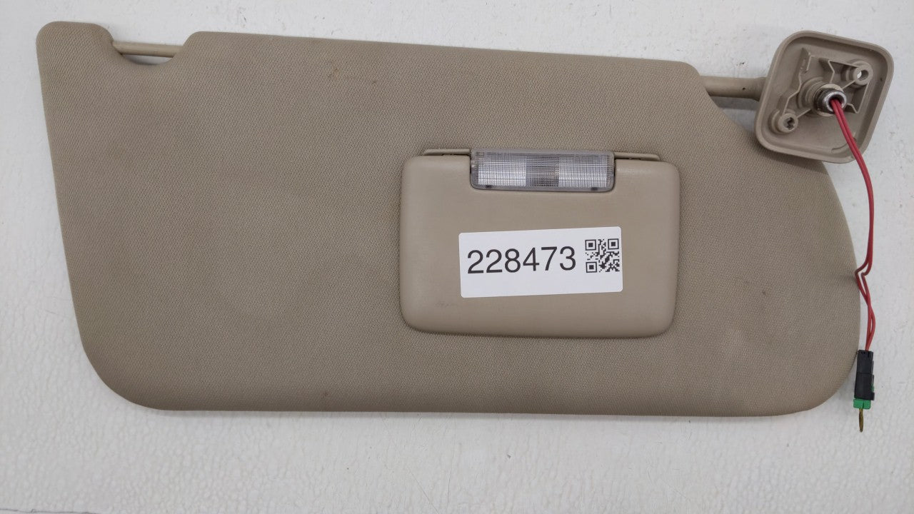 2009-2012 Ford Flex Sun Visor Shade Replacement Passenger Right Mirror Fits Fits 2009 2010 2011 2012 OEM Used Auto Parts - O