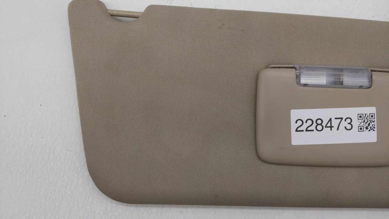 2009-2012 Ford Flex Sun Visor Shade Replacement Passenger Right Mirror Fits Fits 2009 2010 2011 2012 OEM Used Auto Parts - O