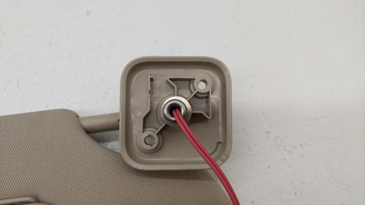 2009-2012 Ford Flex Sun Visor Shade Replacement Passenger Right Mirror Fits Fits 2009 2010 2011 2012 OEM Used Auto Parts - O