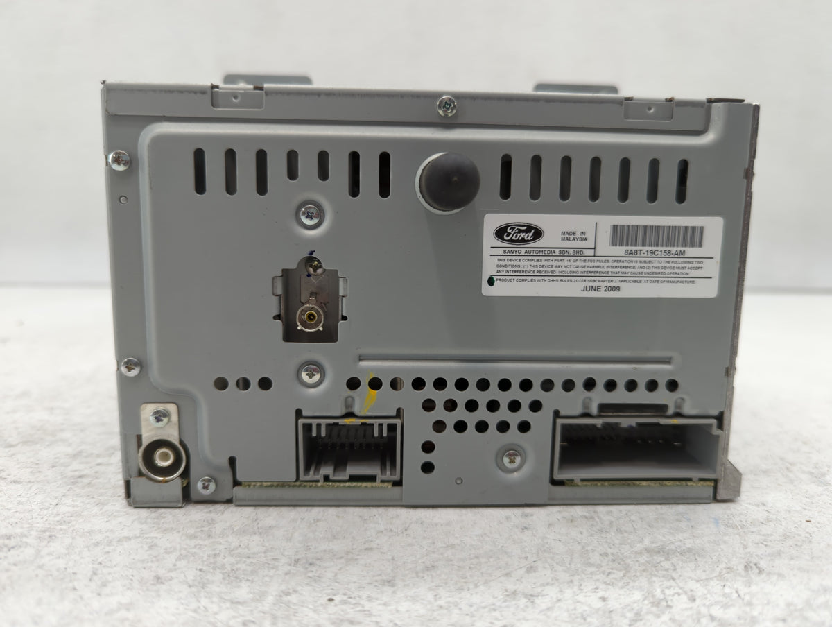 2010-2010 Ford Flex Am Fm Cd Player Radio Receiver 596735 - Oemusedautoparts1.com