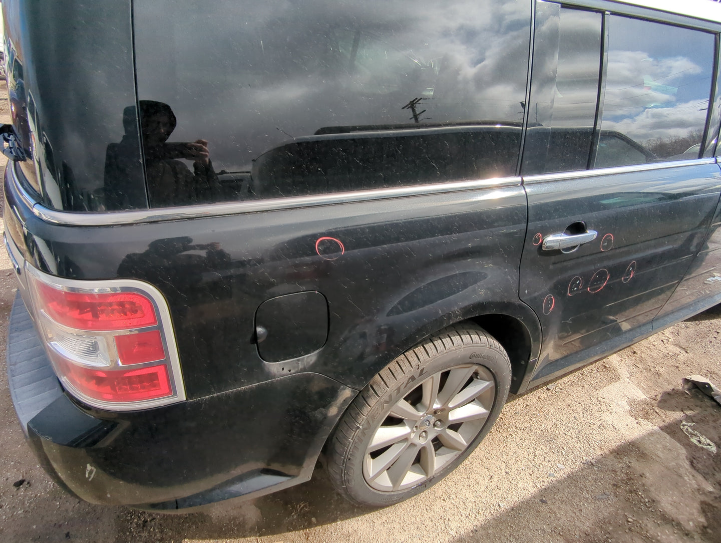 2009-2019 Ford Flex Passenger Rear Door Oem - Oemusedautoparts1.com