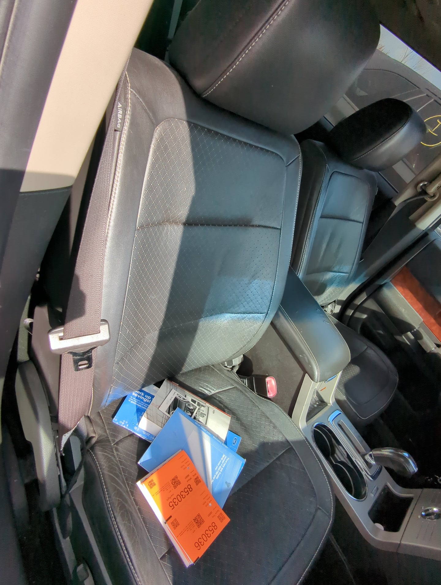 2010 Ford Flex Front Right Passenger Interior Door Panel Trim - Oemusedautoparts1.com