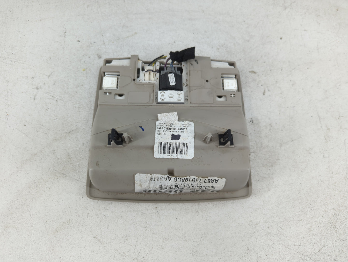 2009-2012 Ford Flex Overhead Roof Console Interior Dome Light - Oemusedautoparts1.com