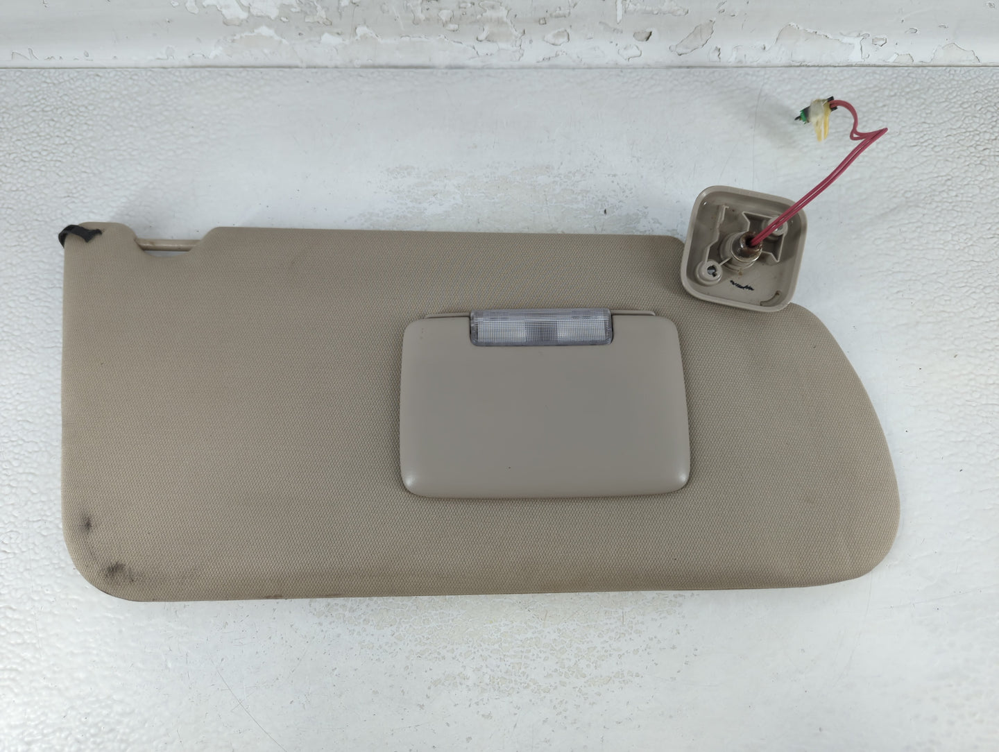 2009-2012 Ford Flex Sun Visor Shade Replacement Passenger Right Mirror Fits Fits 2009 2010 2011 2012 OEM Used Auto Parts - O
