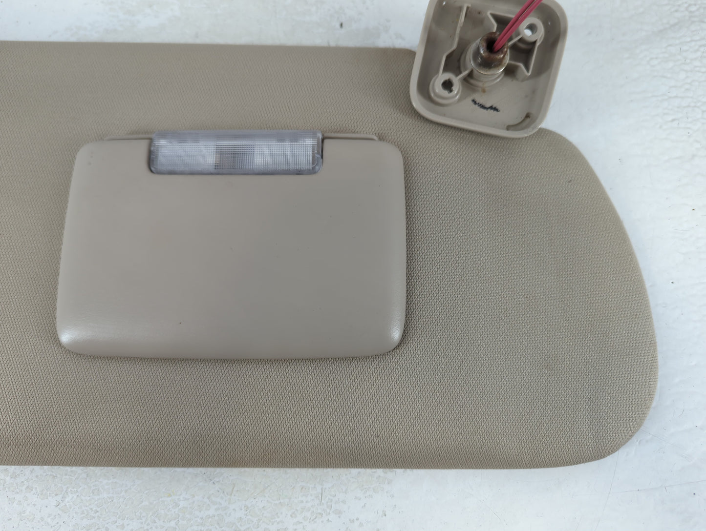 2009-2012 Ford Flex Sun Visor Shade Replacement Passenger Right Mirror Fits Fits 2009 2010 2011 2012 OEM Used Auto Parts - O