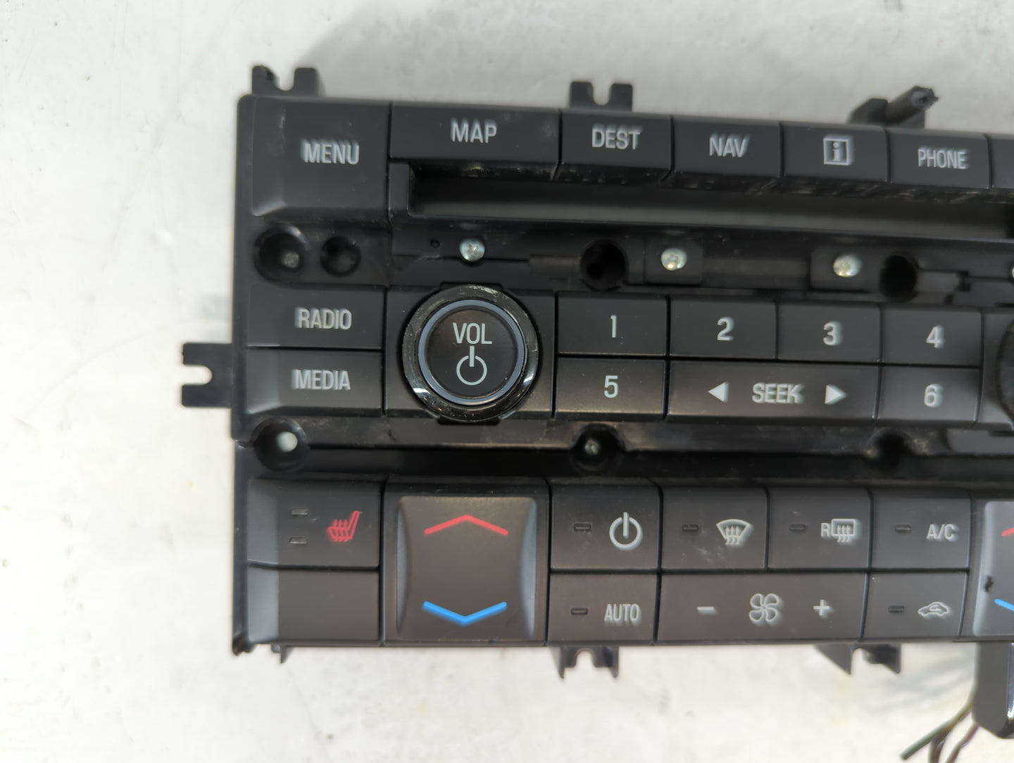 2010 Ford Flex Climate Control Module Temperature AC/Heater Replacement P/N:AA8T-18A802-BA Fits OEM Used Auto Parts - Oemuse
