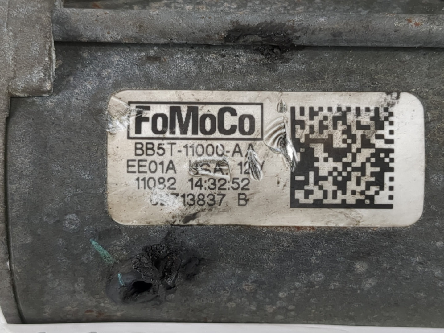 2003-2012 Ford Focus Car Starter Motor Solenoid OEM P/N:BB5T-11000-AA Fits OEM Used Auto Parts - Oemusedautoparts1.com