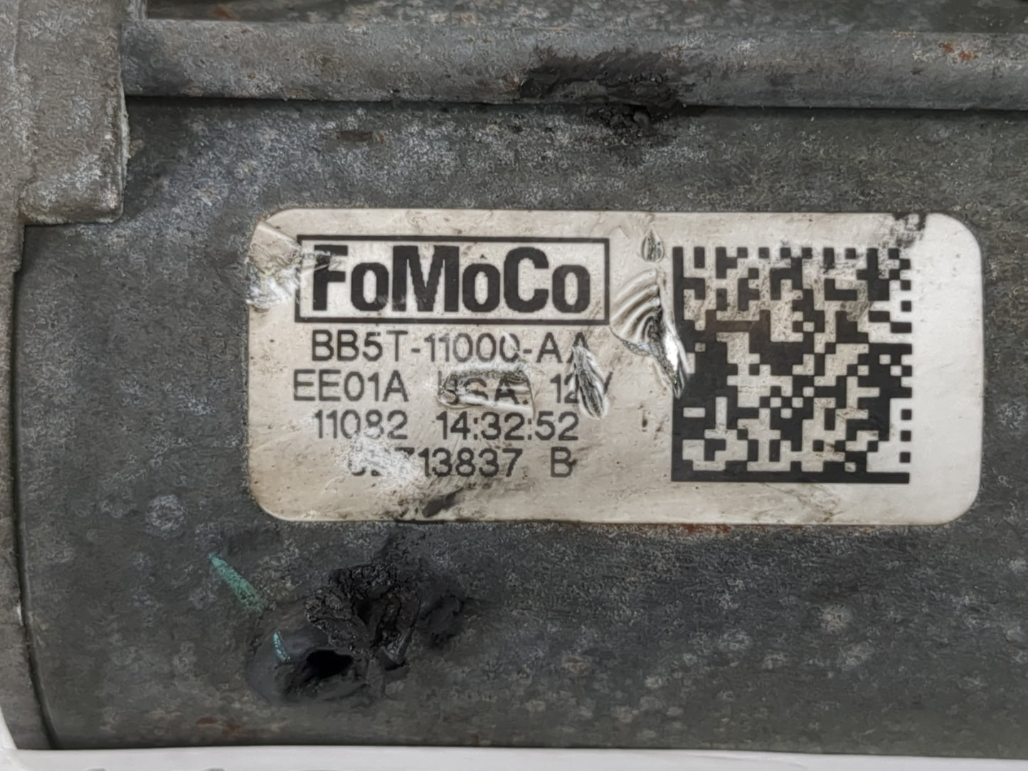 2003-2012 Ford Focus Car Starter Motor Solenoid OEM P/N:BB5T-11000-AA Fits OEM Used Auto Parts - Oemusedautoparts1.com