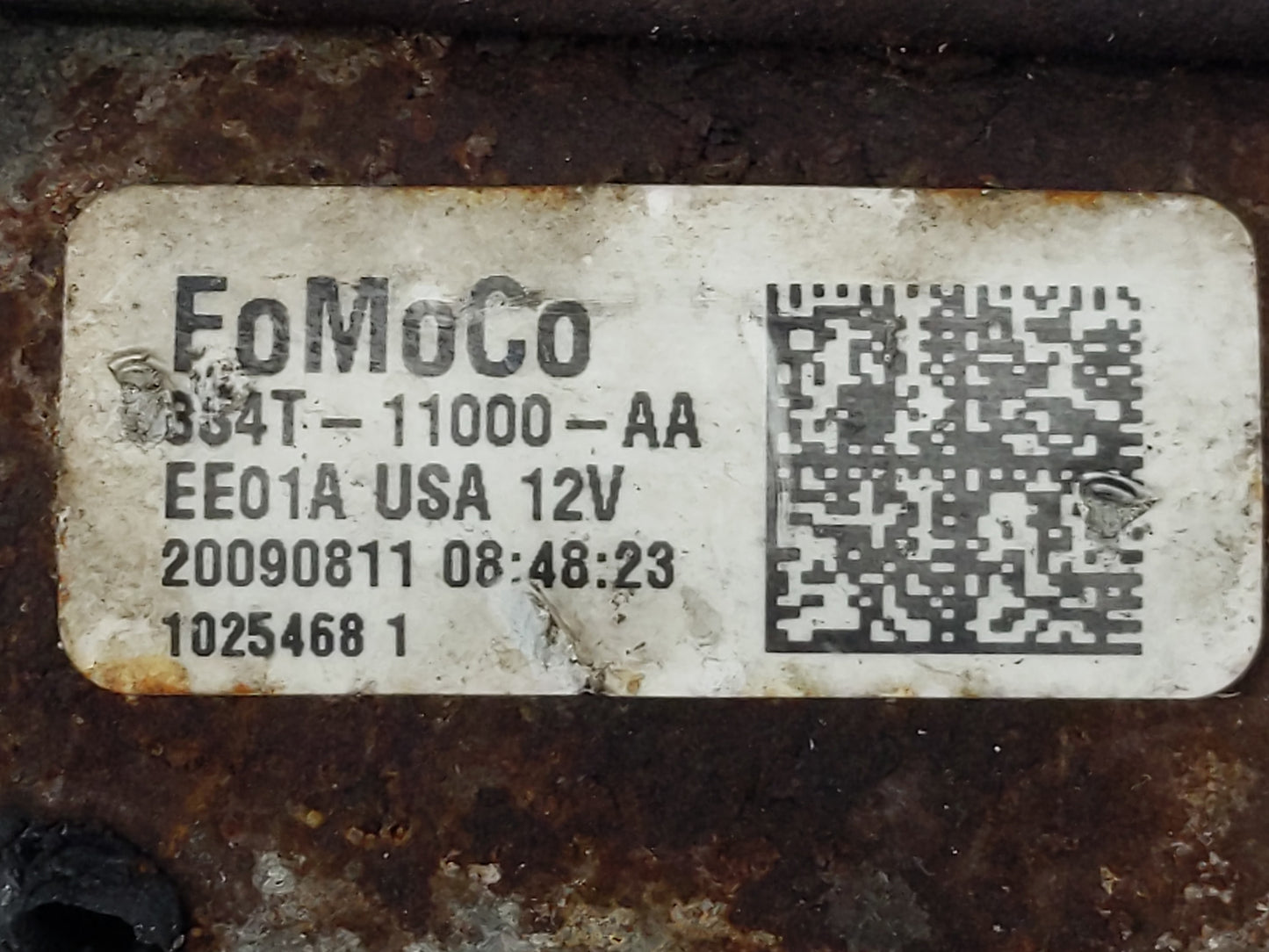 2003-2012 Ford Focus Car Starter Motor Solenoid OEM P/N:8S4T-11000-AA Fits OEM Used Auto Parts - Oemusedautoparts1.com