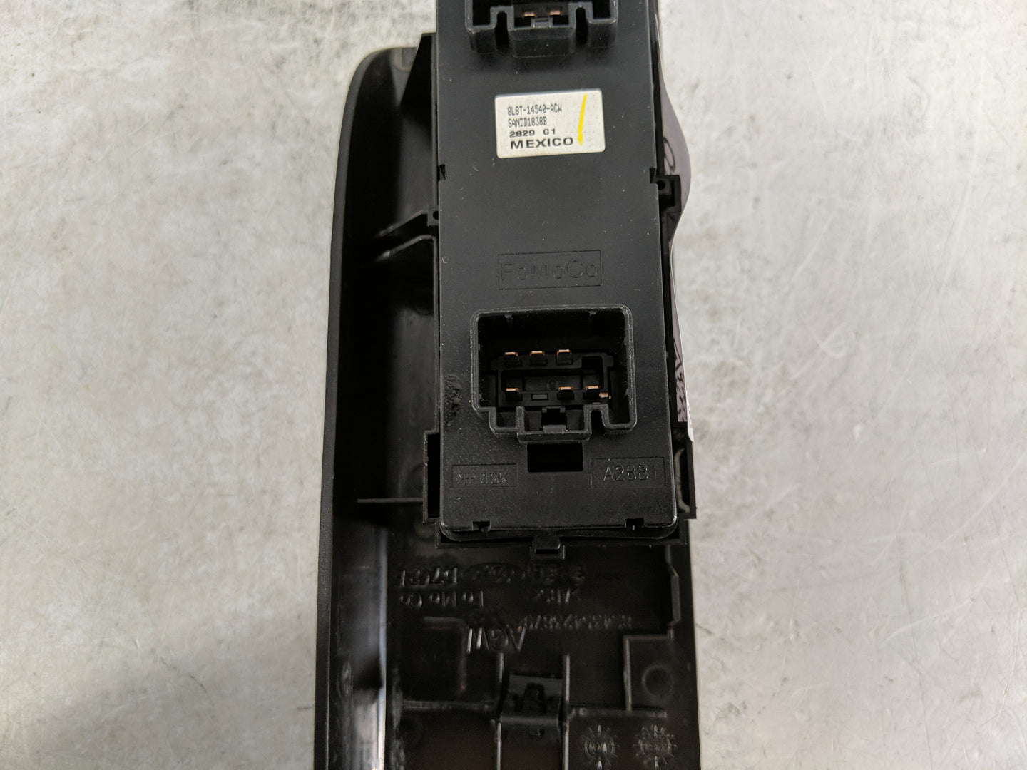 2008-2011 Ford Focus Master Power Window Switch Replacement Driver Side Left P/N:8L8T-14540-ACW Fits Fits 2008 2009 2010 201