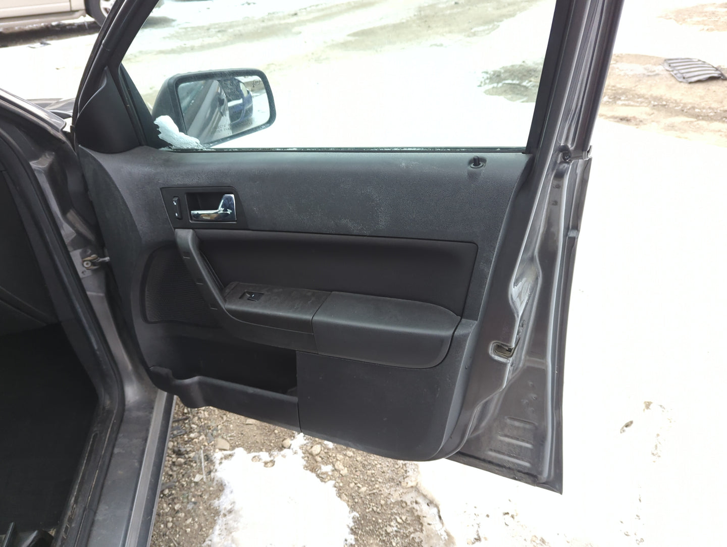 2010 Ford Focus Front Right Passenger Interior Door Panel Trim - Oemusedautoparts1.com