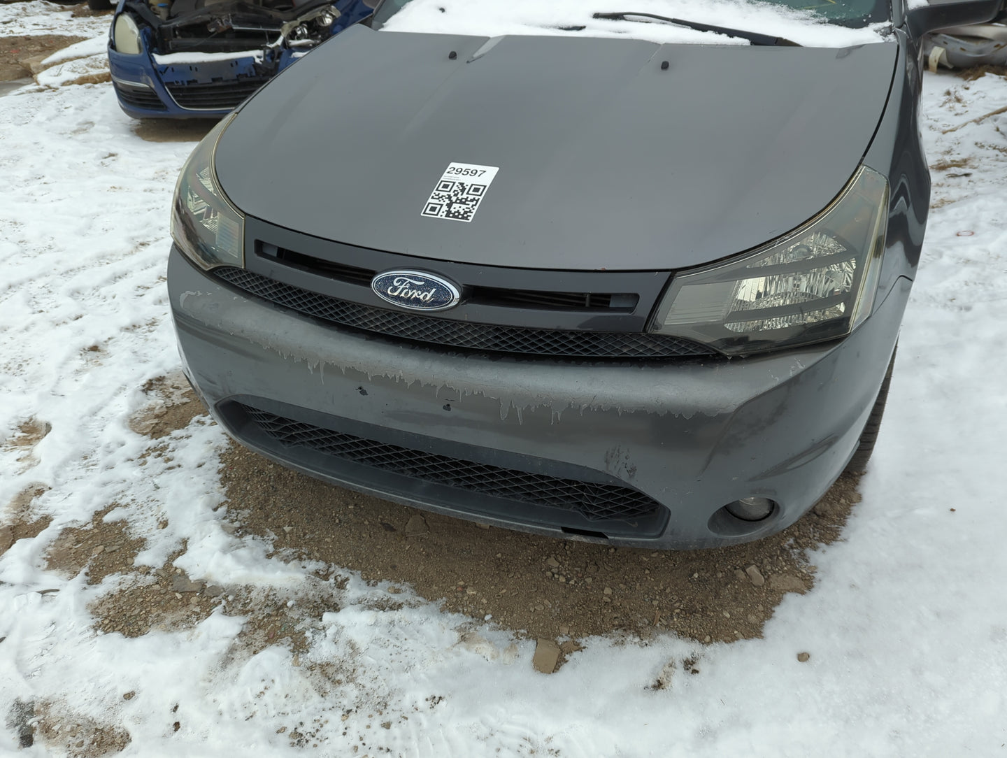 2008-2011 Ford Focus Front Grille Bumper Not Included 1311901 - Oemusedautoparts1.com