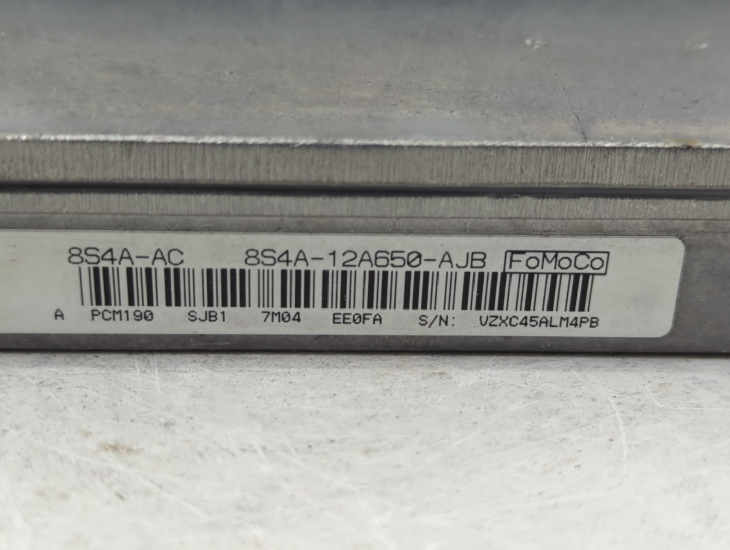 2008-2011 Ford Focus PCM Engine Control Computer ECU ECM PCU OEM P/N:8S4A-12A650-AJB Fits Fits 2008 2009 2010 2011 OEM Used 