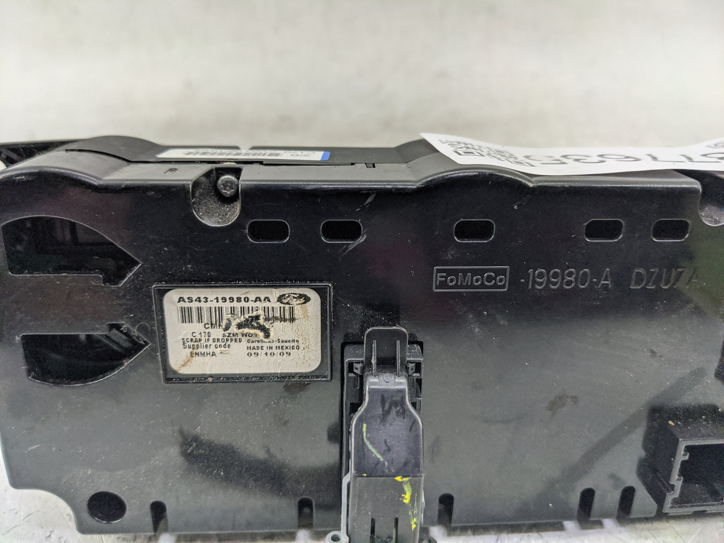 2008-2011 Ford Focus Climate Control Module Temperature AC/Heater Replacement P/N:AS43-19980-AA Fits Fits 2008 2009 2010 201