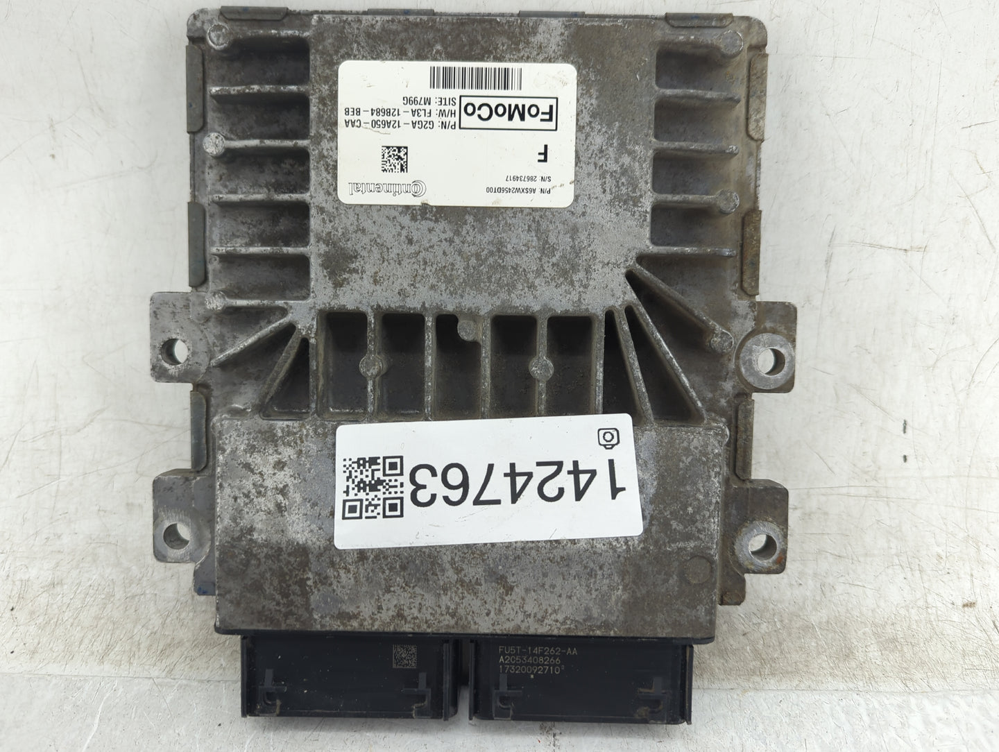 2010 Ford Focus PCM Engine Control Computer ECU ECM PCU OEM P/N:G2GA-12A650-CAA FL3A-12B684-BEB, A6SXW245GDT00 Fits OEM Used