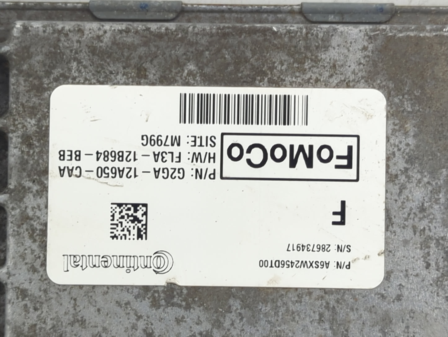 2010 Ford Focus PCM Engine Control Computer ECU ECM PCU OEM P/N:G2GA-12A650-CAA FL3A-12B684-BEB, A6SXW245GDT00 Fits OEM Used