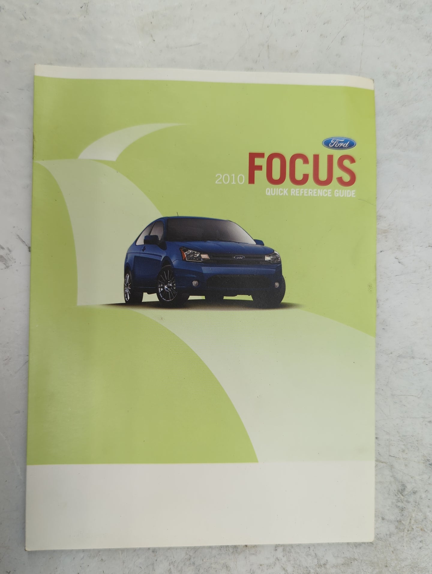 2010 Ford Focus Owners Manual Book Guide P/N:AS4J 19A321 AA AL2J 19A285 AB OEM Used Auto Parts - Oemusedautoparts1.com