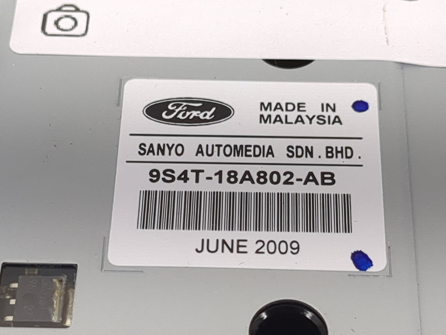2009-2011 Ford Focus Radio Control Panel 1475068 - Oemusedautoparts1.com
