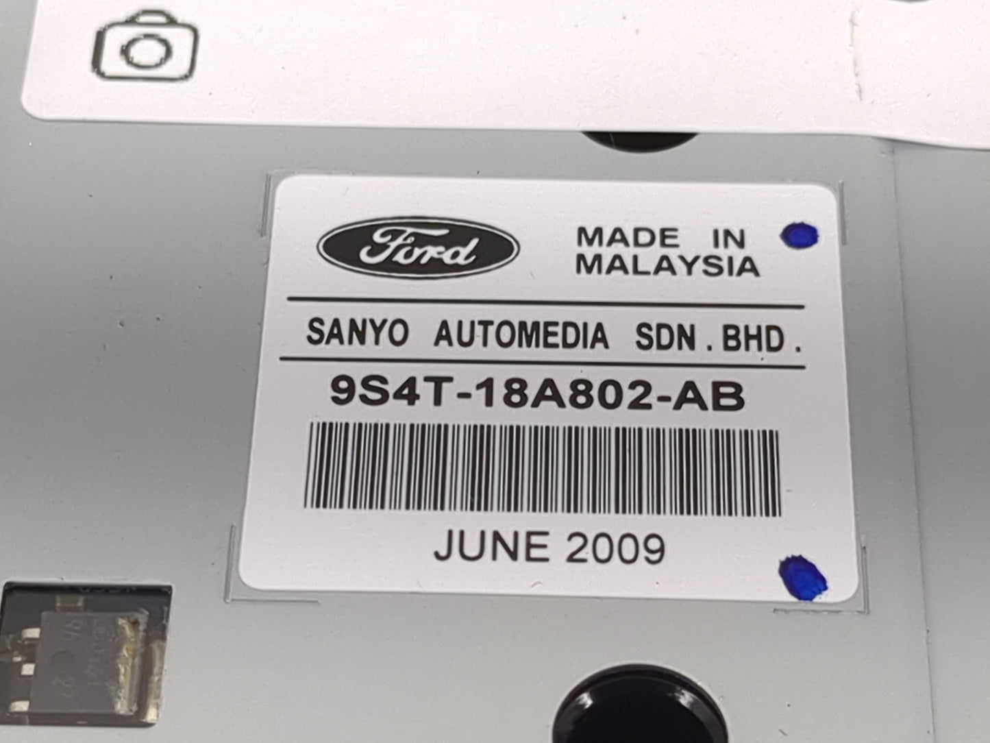 2009-2011 Ford Focus Radio Control Panel 1475068 - Oemusedautoparts1.com