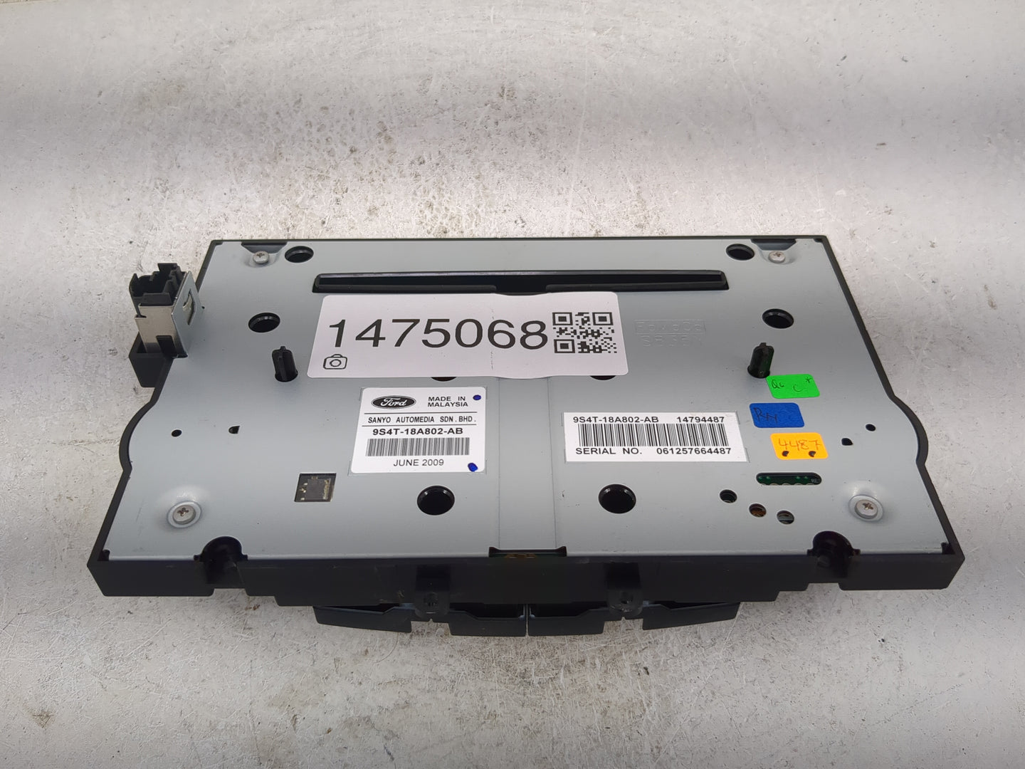 2009-2011 Ford Focus Radio Control Panel 1475068 - Oemusedautoparts1.com