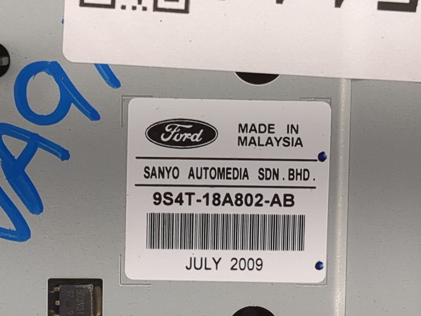 2009-2011 Ford Focus Radio Control Panel 1475111 - Oemusedautoparts1.com