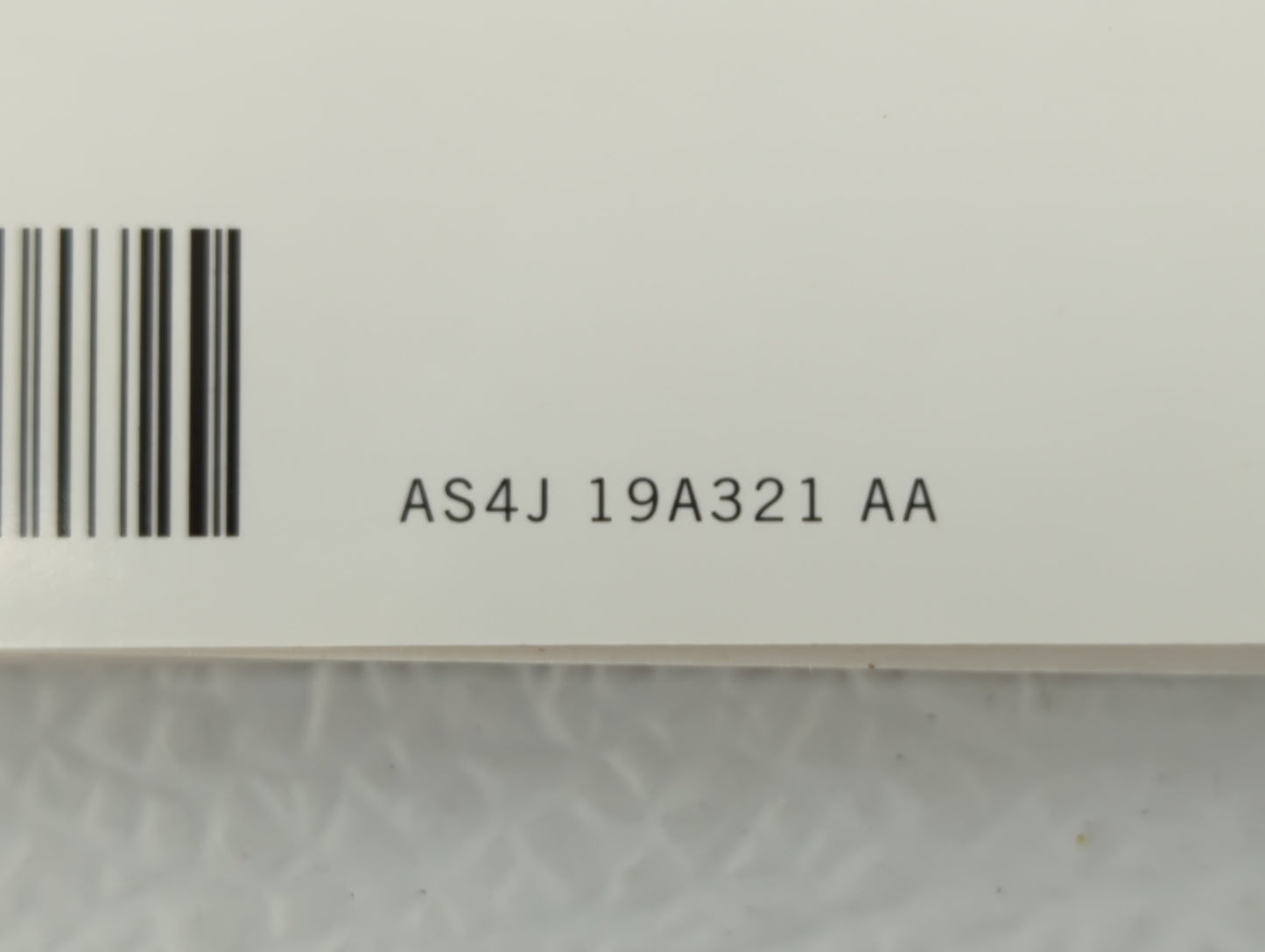 2010 Ford Focus Owners Manual Book Guide OEM Used Auto Parts - Oemusedautoparts1.com