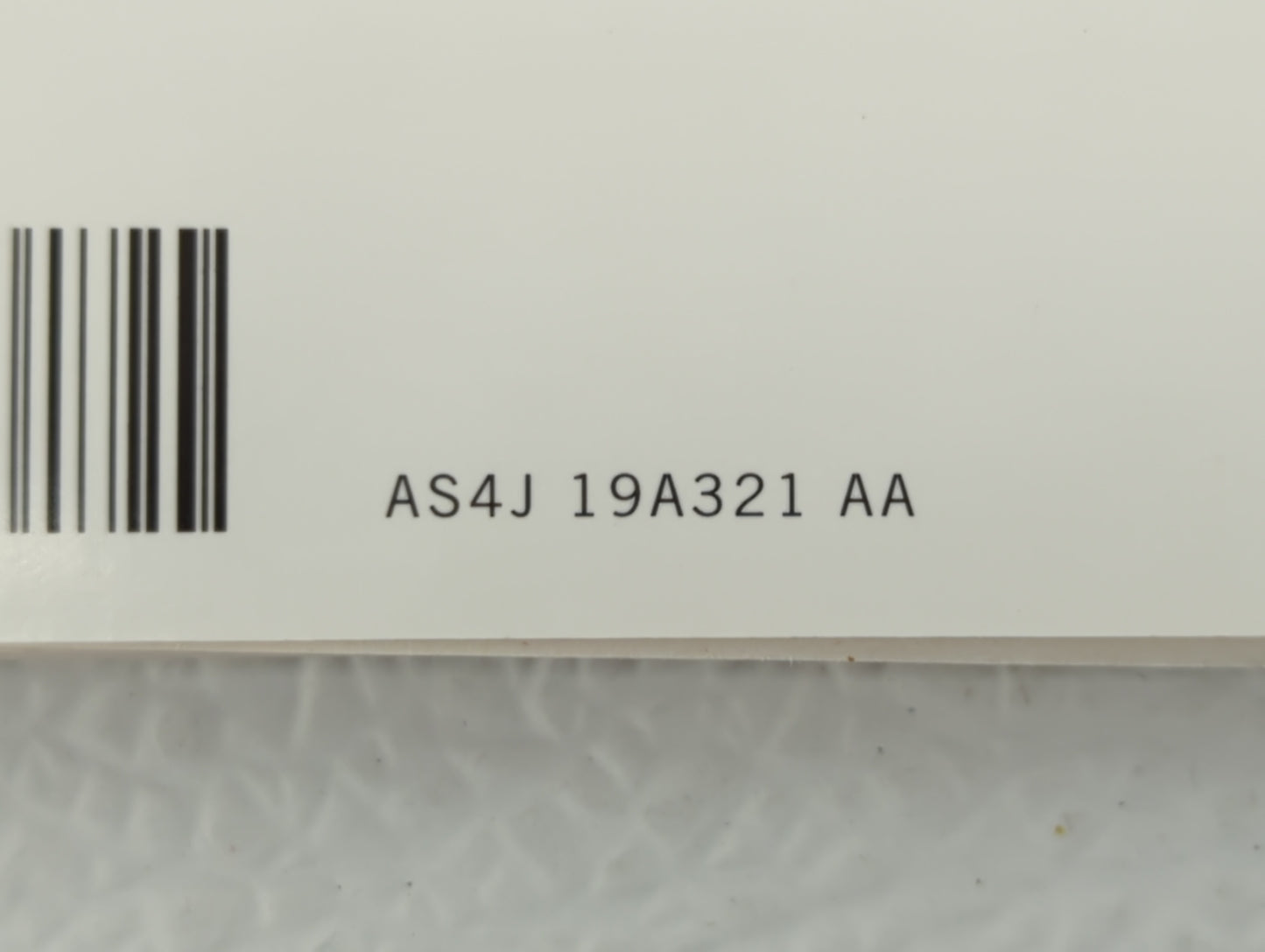 2010 Ford Focus Owners Manual Book Guide OEM Used Auto Parts - Oemusedautoparts1.com