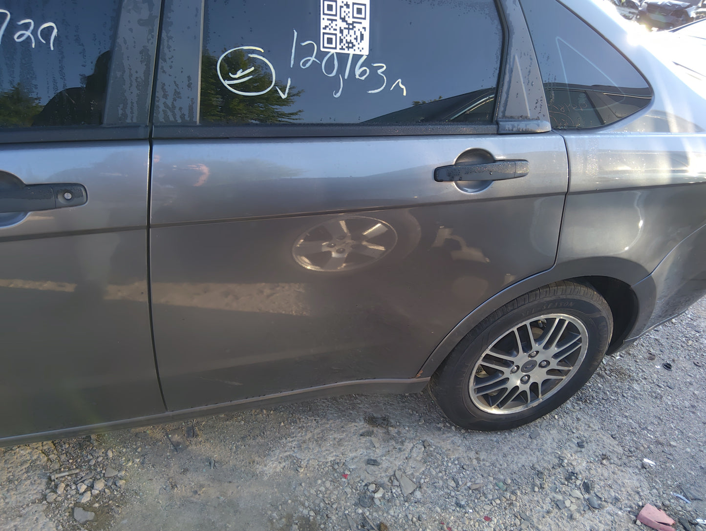 2008-2011 Ford Focus Driver Rear Door Oem 5039786 - Oemusedautoparts1.com