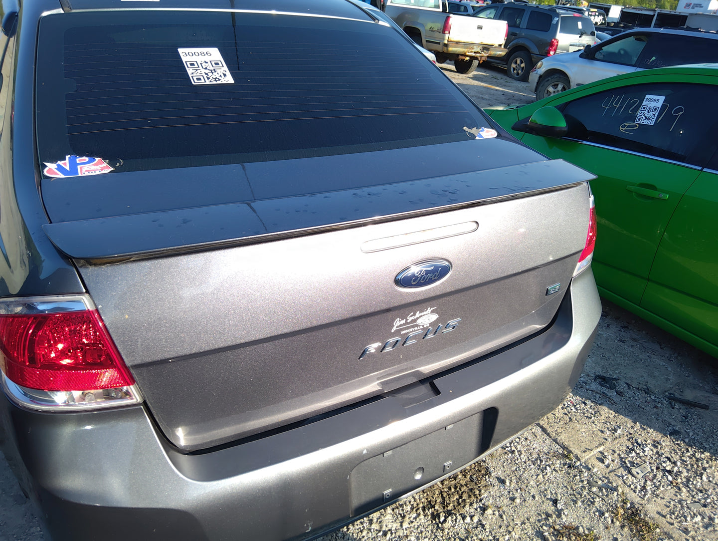 2010-2011 Ford Focus Trunk/decklid/hatch/tailgate Oem - Oemusedautoparts1.com