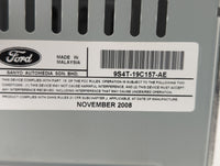 2009-2011 Ford Focus Radio AM FM Cd Player Receiver Replacement P/N:9S4T-19C157-AE Fits Fits 2009 2010 2011 OEM Used Auto Pa