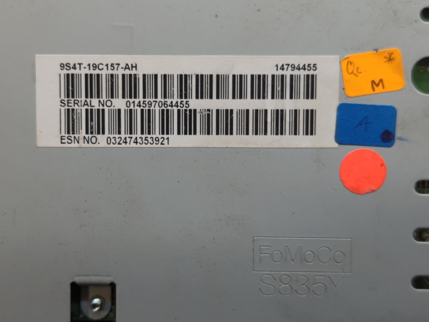 2010-2011 Ford Focus Am Fm Cd Player Radio Receiver - Oemusedautoparts1.com