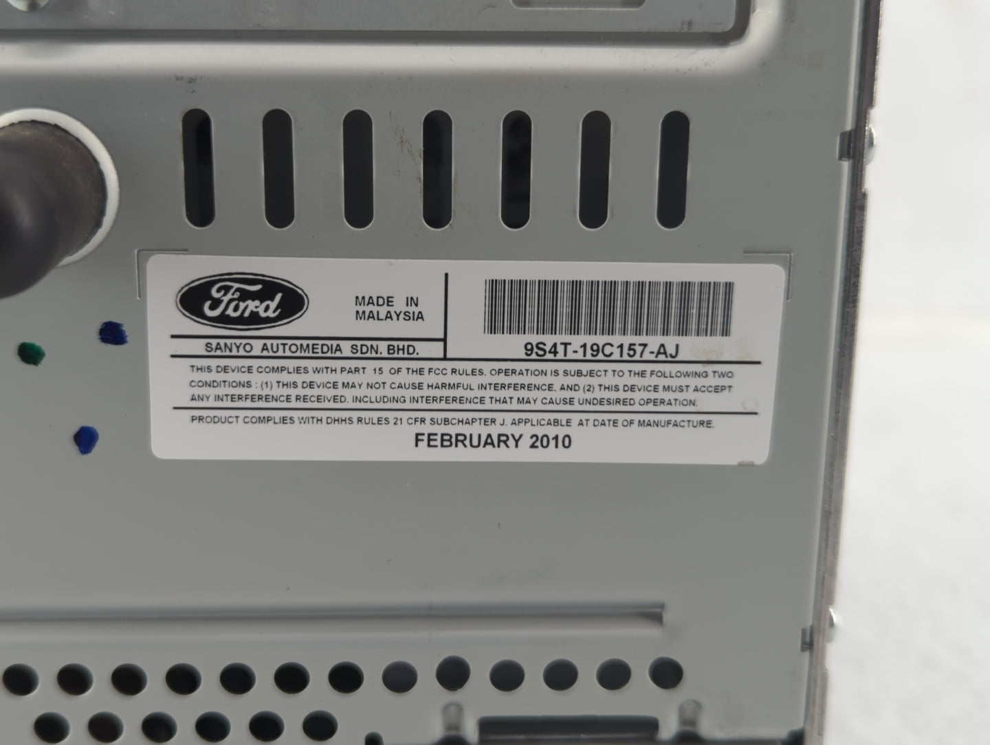 2010-2011 Ford Focus Am Fm Cd Player Radio Receiver - Oemusedautoparts1.com