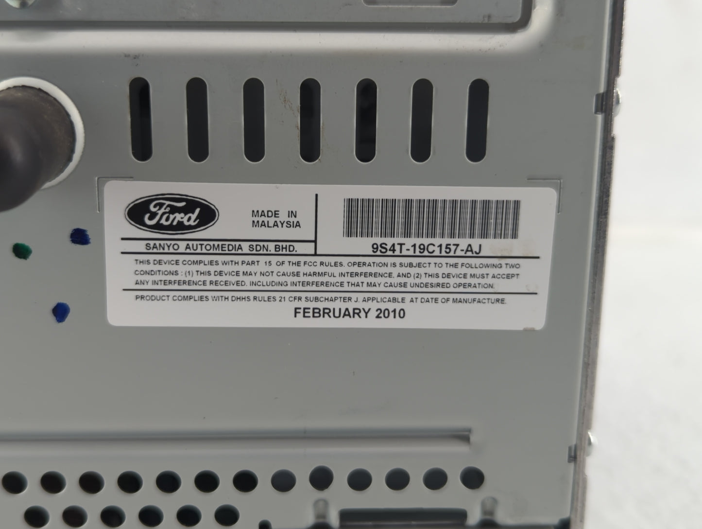 2010-2011 Ford Focus Am Fm Cd Player Radio Receiver - Oemusedautoparts1.com