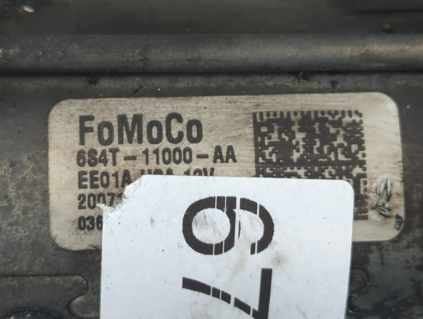 2003-2012 Ford Focus Car Starter Motor Solenoid OEM P/N:6S4T-11000-AA Fits OEM Used Auto Parts - Oemusedautoparts1.com