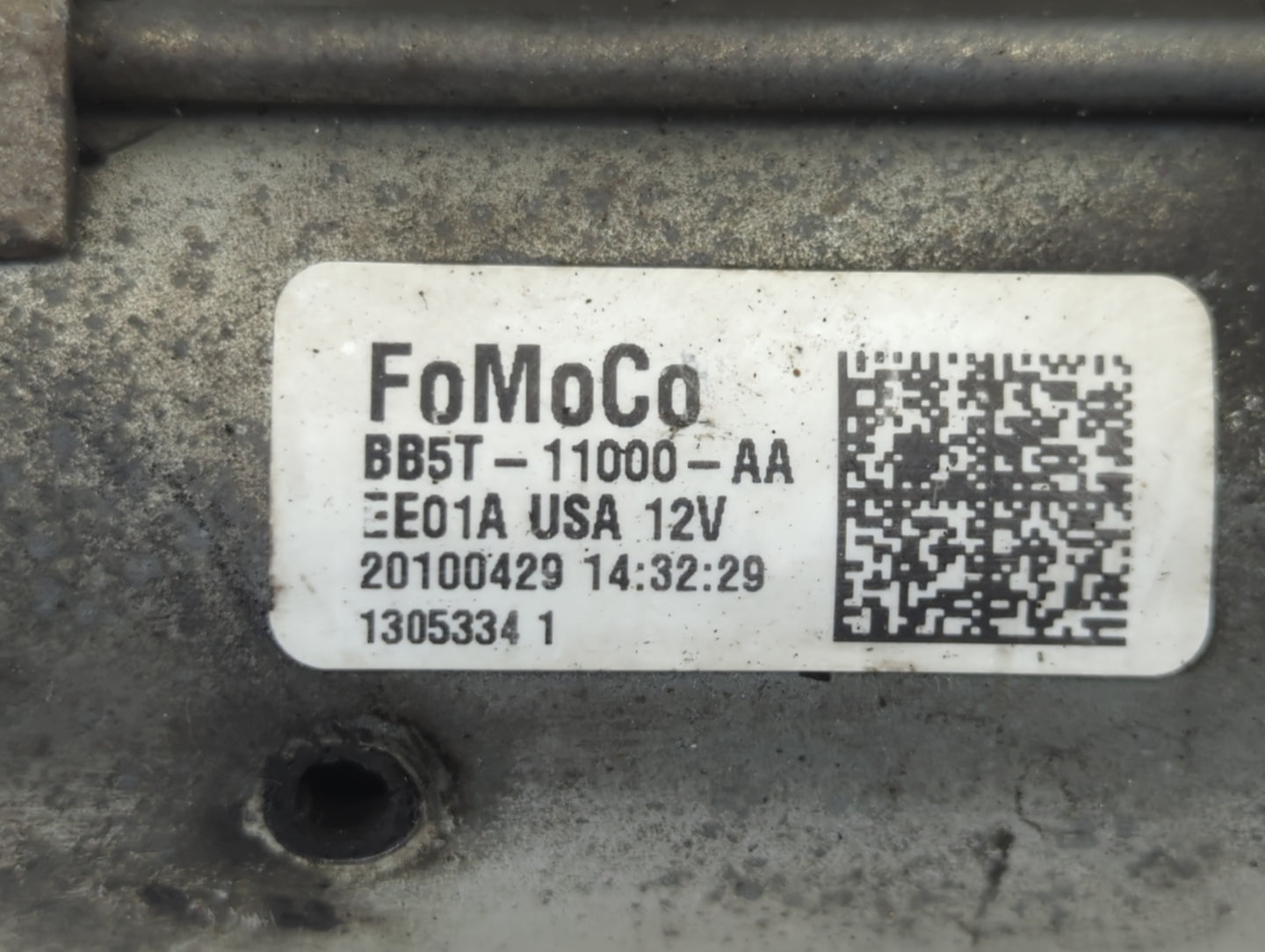 2003-2012 Ford Focus Car Starter Motor Solenoid OEM P/N:BB5T-11000-AA Fits OEM Used Auto Parts - Oemusedautoparts1.com