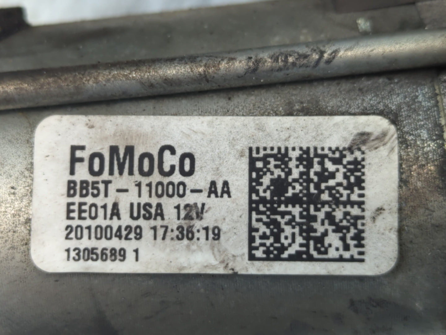 2003-2012 Ford Focus Car Starter Motor Solenoid OEM P/N:BB5T-11000-AA Fits OEM Used Auto Parts - Oemusedautoparts1.com