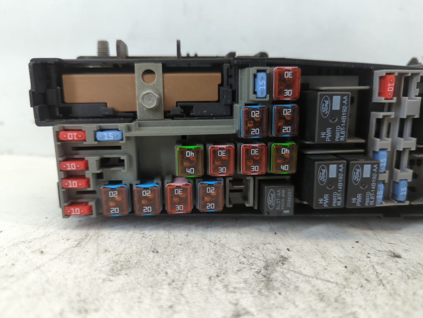 2008-2011 Ford Focus Fusebox Fuse Box Panel Relay Module P/N:8S4T-14A003AC Fits Fits 2008 2009 2010 2011 OEM Used Auto Parts
