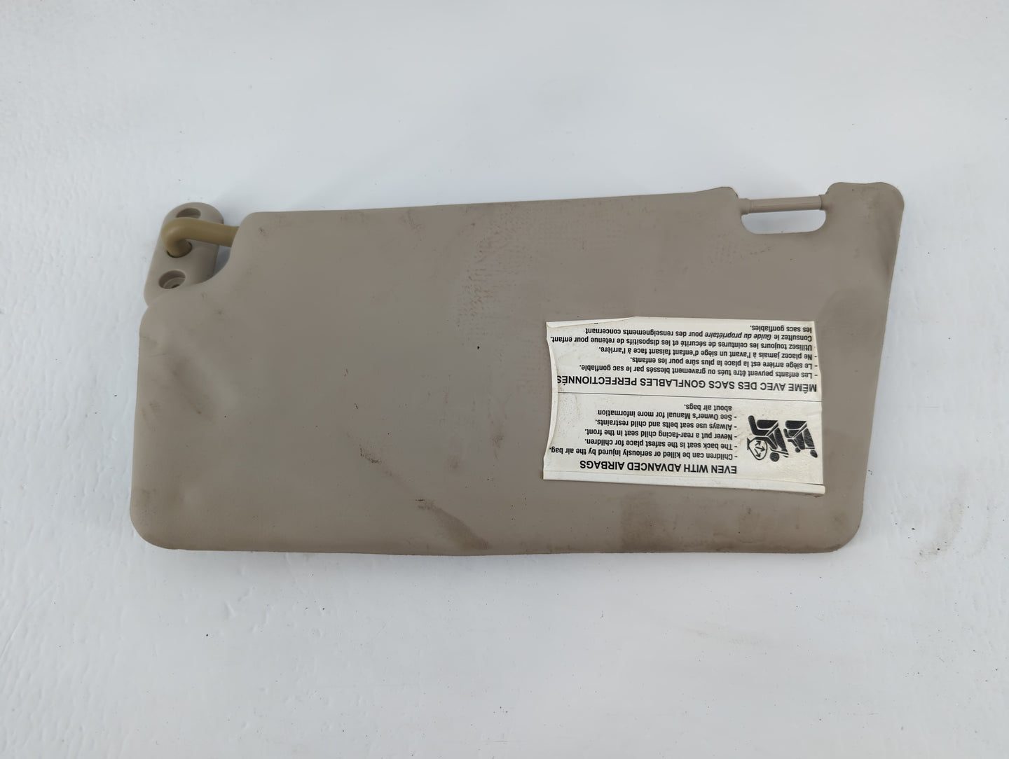2008-2011 Ford Focus Sun Visor Shade Replacement Passenger Right Mirror Fits Fits 2008 2009 2010 2011 OEM Used Auto Parts - 