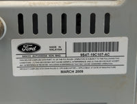 2009-2011 Ford Focus Am Fm Cd Player Radio Receiver - Oemusedautoparts1.com