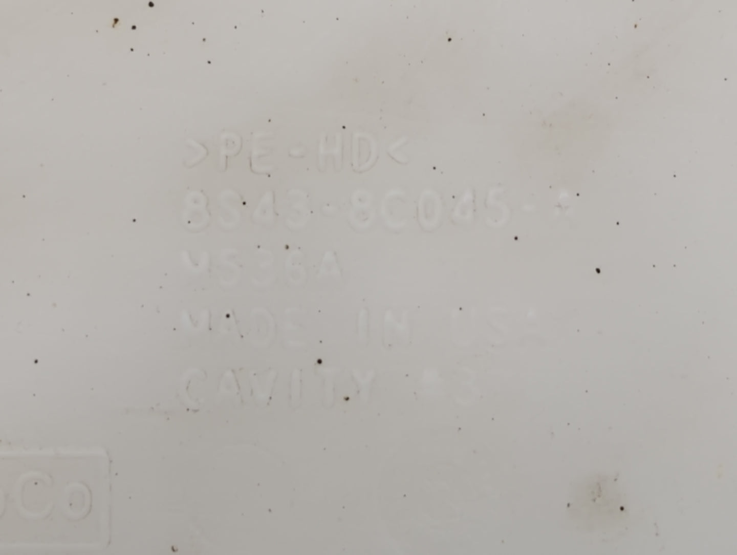 2008-2011 Ford Focus Radiator Coolant Overflow Expansion Tank Bottle 745082 - Oemusedautoparts1.com