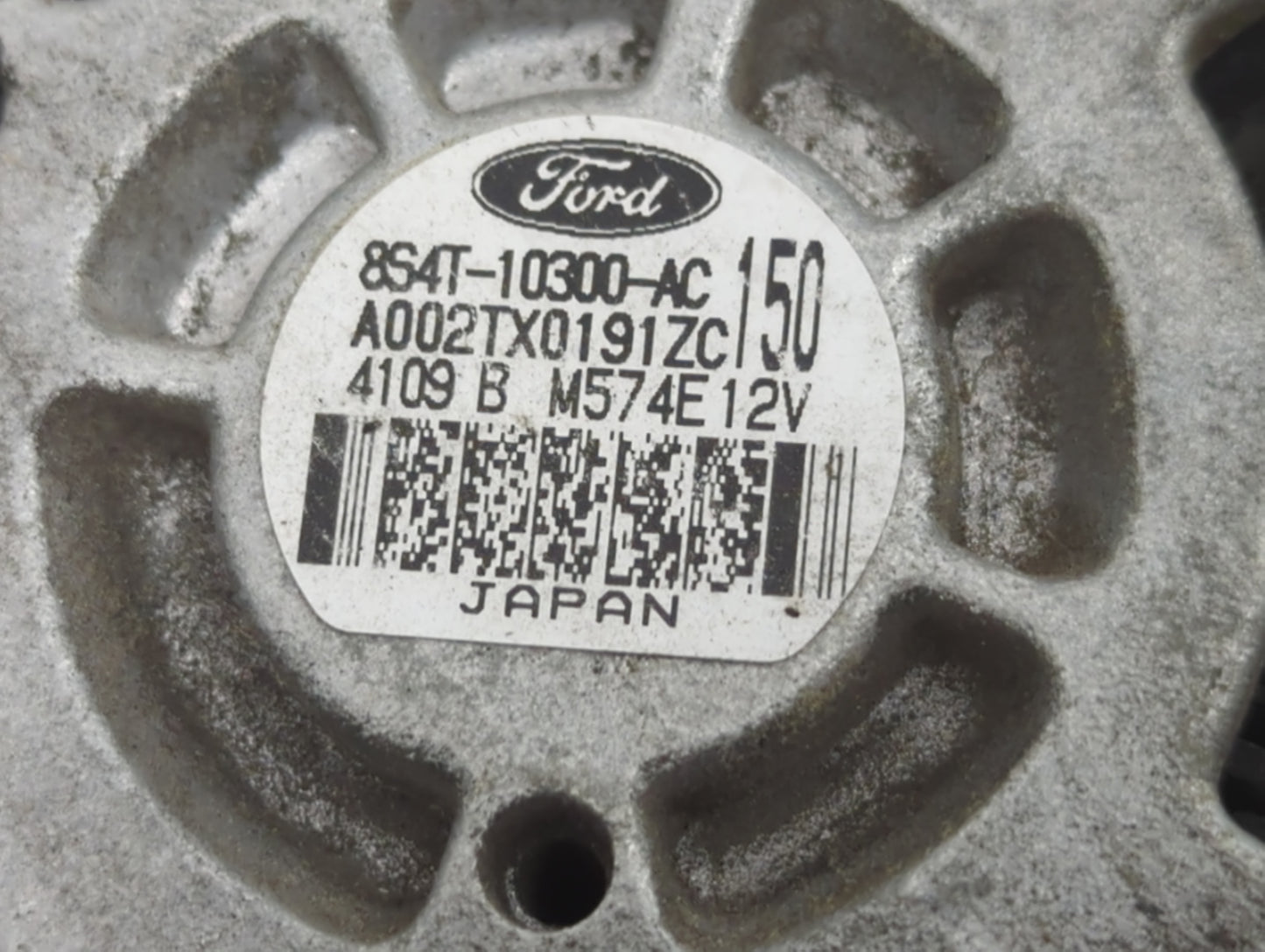 2008-2011 Ford Focus Alternator Replacement Generator Charging Assembly Engine OEM P/N:A002TX0191ZC 8S4T-10300-AC Fits OEM U