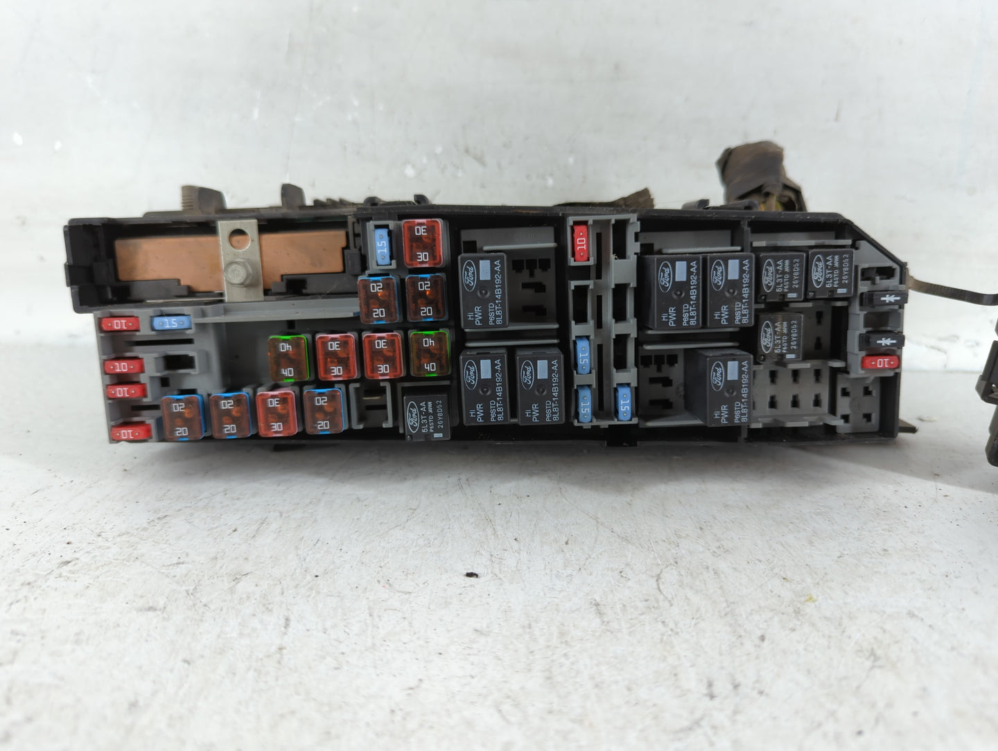 2008-2011 Ford Focus Fusebox Fuse Box Panel Relay Module P/N:8S4T-14A003AC Fits Fits 2008 2009 2010 2011 OEM Used Auto Parts