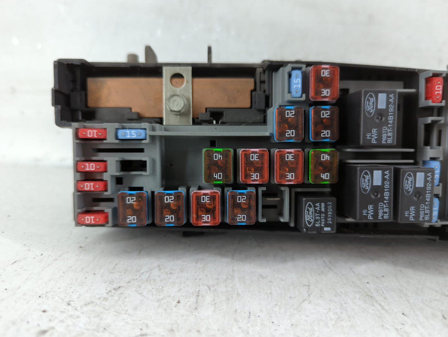 2008-2011 Ford Focus Fusebox Fuse Box Panel Relay Module P/N:8S4T-14A003AC Fits Fits 2008 2009 2010 2011 OEM Used Auto Parts